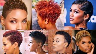 ️100 + Popular Short Natural Haircuts For Women 2023 (Short Hairstyles Guide) || 4c Low Haircuts