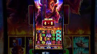 Buying a $200 Instant Feature on the NEW Buffalo Power Pays! @slots #lasvegas #casino