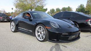 New Black 2024 Porsche 911 S/T (w/ startup)