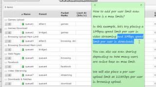 Limit per user in MikroTik  - for client of Compumize only