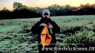 Survival Water Purification Collecting Dew