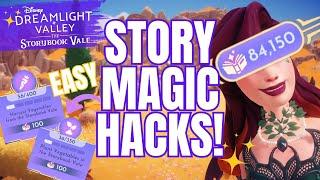 The QUICKEST and EASIEST Ways to Get STORY MAGIC in Storybook Vale