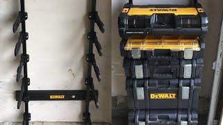 Review Unboxing - Dewalt Tough System Workshop Racking System  DWST08270