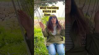 When YouTubing knocks you down….get up and try again! #youtubers #comedyshorts #funnyvideo