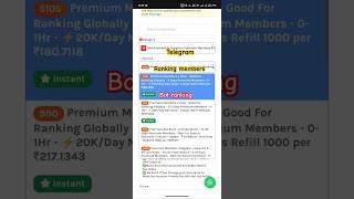 Telegram ranking subscribers 2024 | cheapest smm panel for telegram || #smm #smmpanel #indiansmmbulk