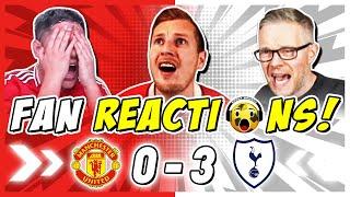 Man Utd & Spurs Fans Reaction to Man Utd 0-3 Tottenham | Premier League Fan Reactions