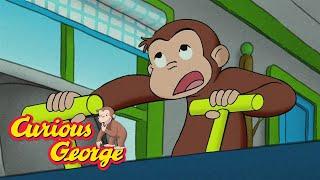 George's Railway Problem  Curious George  Kids Cartoon  Kids Movies