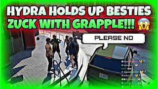 Hydra Holds Up Besties Zuck With Grapple | NoPixel GTA RP | NoPixel Clips