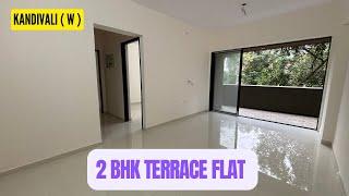 2 BHK Terrace Apartments | Kandivali West Ready to Move OC Received Project | Brand New Tower