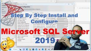 How to install SQL Server 2019 step by step?   SQL Server Configure कैसे करते है |