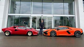 History of the Lamborghini factory, what's changed over the past 50 years. Countach Euro Tour Pt.3