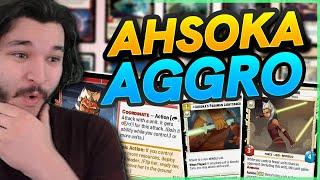 NEW AHSOKA AGRRO is Actually GREAT? | Star Wars Unlimited