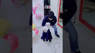 Baby girl first birthday entry with brother | chhoti si pyari si nanhi si aayi koi pari