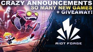 INSANE NEW GAME ANNOUNCMENTS WITH RIOT FORGE!