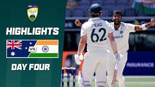 Australia v India 2024-25 | First Test | Day Four