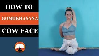 Yoga Gomukhasana Pose | How to do The Cow Face Pose | Seated posture | Intermediate Yoga Asanas