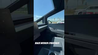 Black interior cybertruck #cybertruck #automobile #tesla