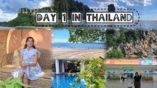 Exploring Krabi: Night Market, Ao Nang Beach, & Monkey Trail Adventure | Thailand Vlog