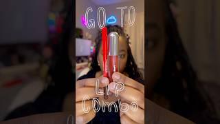 MY GO-TO LIP COMBO #grwm #makeup #simplemakeup #simplemakeuptutorial #shorts #shortvideo