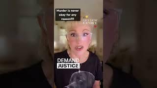 Murder is never okay...justice must be swift and severe!