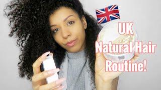 Natural Curly Hair Routine - Using Only UK Brands!