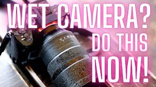 How To Save Your Camera From Water Damage & what not to do!!!