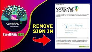 fixed error coreldraw 2022 login screen not responding