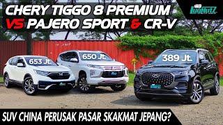 Harga Pasar SUV RUSAK! SUV 300 Jutaan NGALAHIN 600 Jutaan?! Sanggup? Adu Chery Tiggo 8 VS Pajero CRV