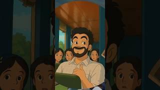 narivetta #ghiblistyle #ghibli video #cartoonshorts #shortsvideo #trandingsong