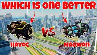 WR New Ultimate Havoc VS Mogwan Weapon Comparison |WR TEST||WAR ROBOTS|