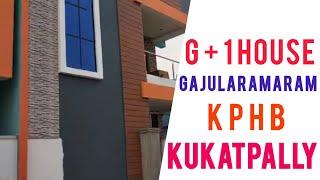 G + 1 Independent House for Sale Gajularamaram KPHB KUKATPALLY #RealestateNews #independenthouses