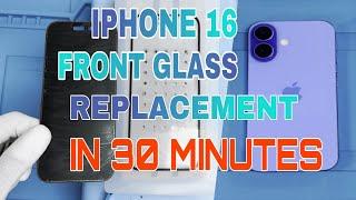 iPhone 16 Front Glass Replacement Guide | Fix Your Cracked or Scratched Screen