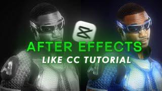 AE STYLE LIKE CC TUTORIAL ON CAPCUT