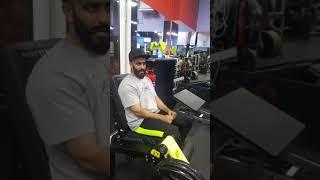 Moussa blamm leg day Bodybuilder