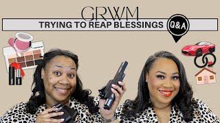 GRWM + Q&A⎮All Your BURNING Questions: Dream Job, Dating, Moving in with My Man, Housewife, & More!