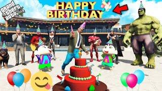 GTA 5, Shinchan & Pinchan Celebrate Franklin's Birthday In GTA 5, GTA 5 mods