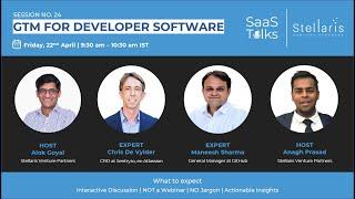 SaaS Talks #24: GTM for Developer Software