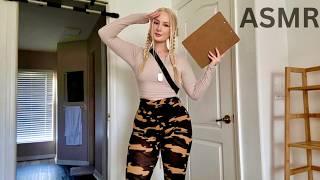 US Army Recruiter Gives You Massage - ASMR *you enlist*
