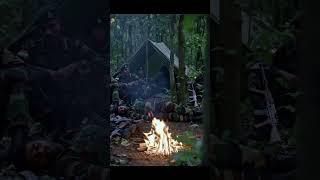 IndianArmy Soldiers Resting After Patrol Peaceful Cinematic Forest Scene in 8K#IndianArmy#ArmyShorts