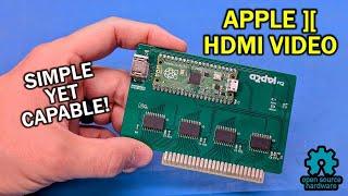 HDMI video from your Apple II with this cheap and simple project (A2DVI)