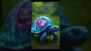 This Cosmic Turtle Carries a Galaxy on Its Back — You Have to See This Shell!  #colorfulcreatures