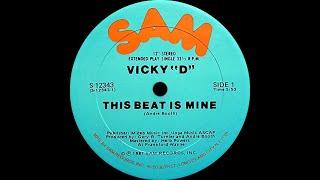 Vicky D - This Beat Is Mine (Dj ''S'' Mastermix ''3'' Exclusive)