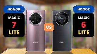 Honor Magic 7 Lite vs Honor Magic 6 Lite Comparison