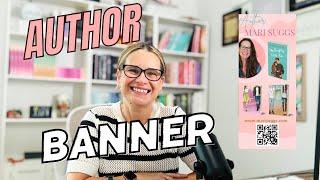 How to Design a Romance Author BANNER