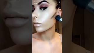 Amrezy's makeup tutorial