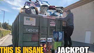 DUMPSTER DIVING JACKPOT - YOU WON'T BELIEVE WHAT I FOUND IN ALL THIS DUMPSTERS!!