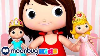 Dress The Princess | Original Songs by LBB | Moonbug Kids