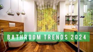 Top 12 Bathroom Design Trends 2024_2025: Modern Bathroom Design Ideas 2025: Bathroom Remodel Ideas
