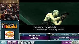 Metal Gear Solid 2 by Jaguar King in 1:32:27 - AGDQ 2017 - Part 9