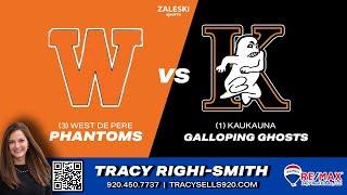 (3) West De Pere at (1) Kaukauna | 2024 WIAA Football | Level 3 Playoffs